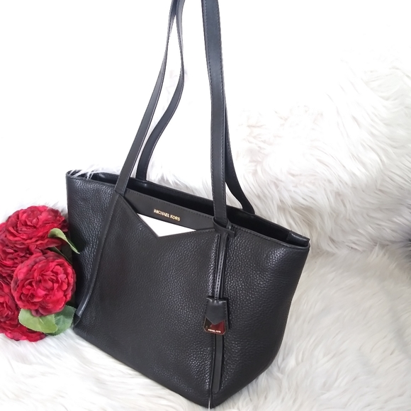 NWT MICHAEL KORS WHITNEY SMALL TZ TOTE HANDBAG - Picture 3 of 13